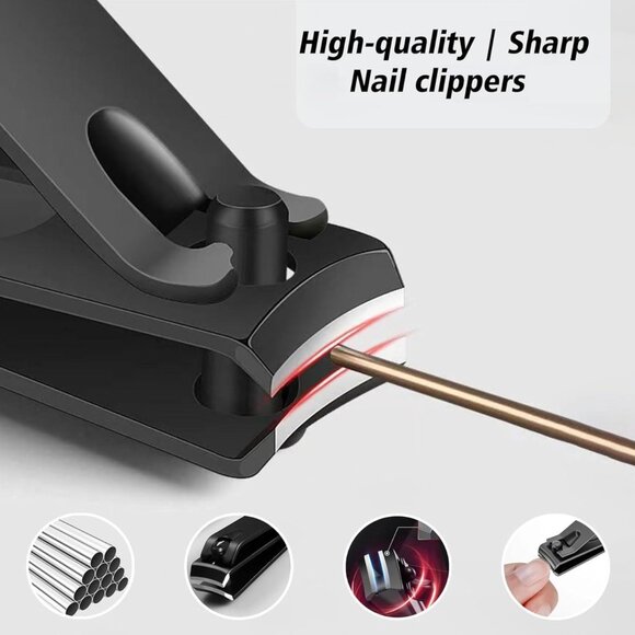 Men's Nail Clipper Manicure Pedicure Set 6 Pcs Set Kit NEW - Picture 3 of 4